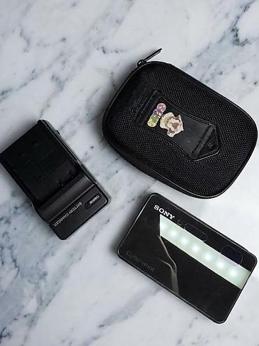 techno camon: Sony Cyber-shot DSC-TX200V — полный комплект с подарками Ультратонкая — 1