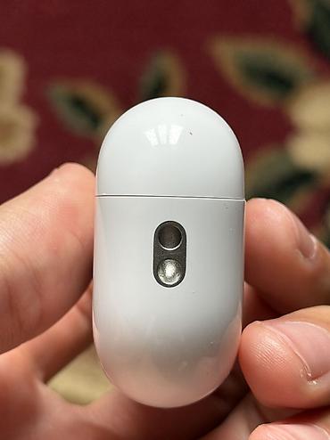 samsung a12: Беспроводные вакуумные наушники, Apple, AirPods Pro 2, Б/у — 8