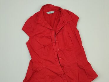 czerwona bluzki kopertowe: Блуза жіноча, F&F, S, стан - Дуже гарний