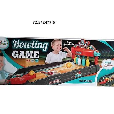 dechatlon skafanderi: Stoni Kuglanje Set sa Ispaljivačem – Mini Bowling za decu Šifra — 1
