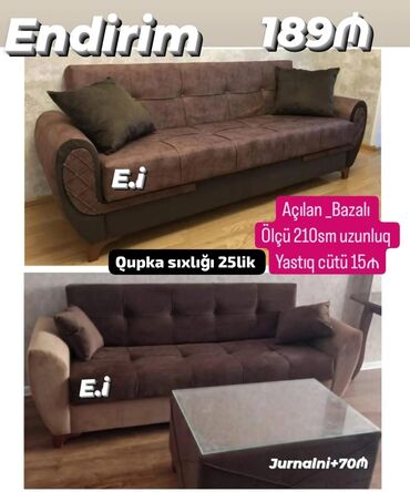 Divanlar: Di̇van-kravat, Açılan, Bazalı, Vеlur parça, Çatdırılma yoxdur -da lalafo.az — 17 Divanlar: Di̇van-kravat, Açılan, Bazalı, Vеlur parça, Çatdırılma yoxdur — 17