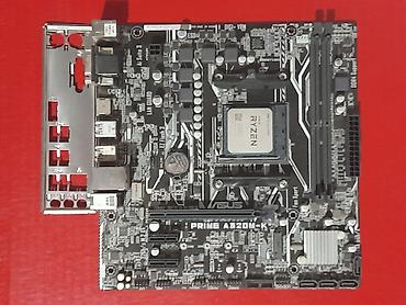Материнские платы: Материнская плата, Б/у, Asus, AM4, Micro-ATX, Для ПК — 1