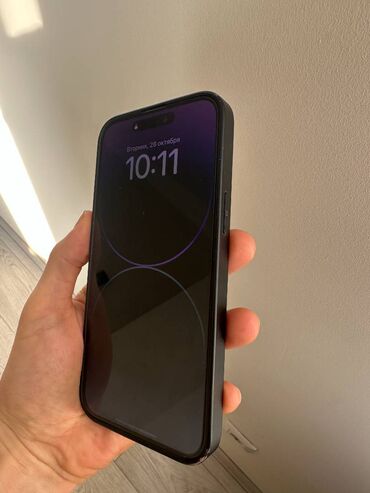 13 про макс бу цена: IPhone 14 Pro Max, Колдонулган, 256 ГБ, Deep Purple, Каптама, Коргоочу айнек