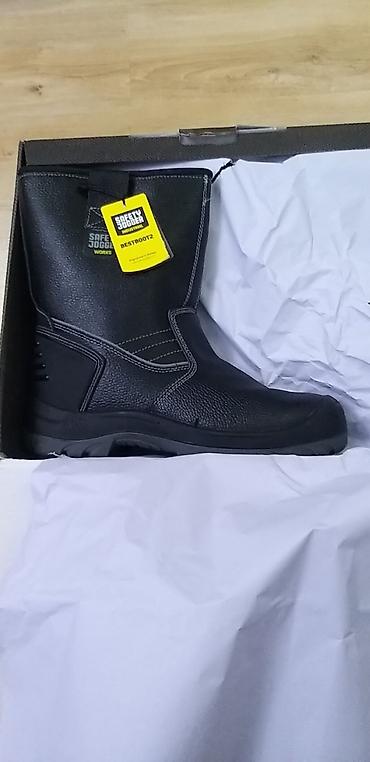 safety jogger: Cəkmə İş üçün qabağı dəmir. Su kecirmir tok kecirmir. SAFETY JOGGER — 4