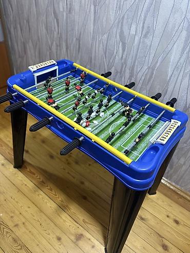 İdman oyunları: Uşaq stolüstü futbol (foosball) oyunu – ayaqlı model - Rənglər: mavi — 2