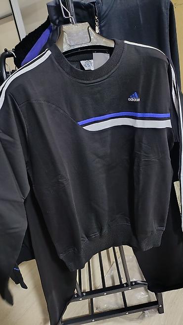 черные худи: Худи со штанами турецкого качестве Adidas мужская/унисекс - Цвет — 4