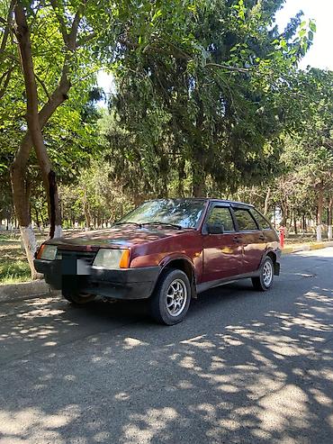 VAZ (LADA): Model: VAZ 2109 (Samara) hatchback, 5 qapı Kuzov rəngi: tünd bordо — 1