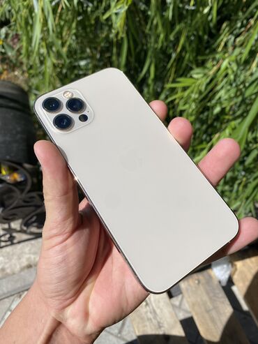 внутренний модем: IPhone 12 Pro, Колдонулган, 128 ГБ, Matte Gold, Каптама, 75 %