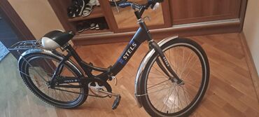 shgat velosiped: İki təkərli Uşaq velosipedi Stels, 24"