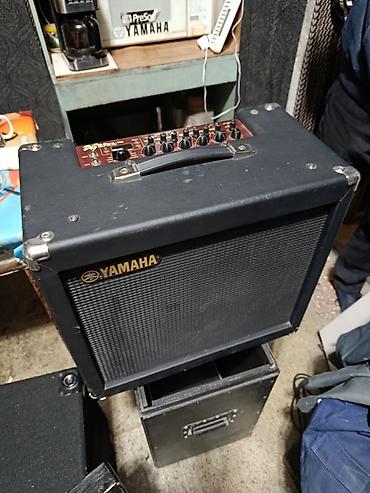 опти дуо: Продаём два комбика. Ямаха 60w (300$), с кофром-ящиком. Вермона 120w — 2