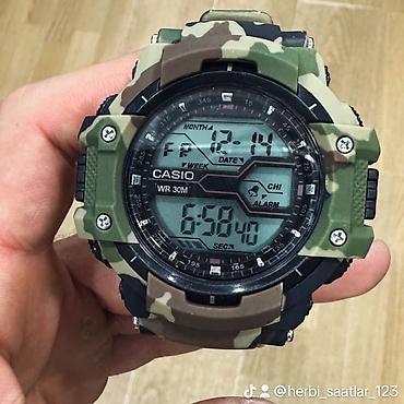 Qol saatları: Yeni, Qol saatı, Casio, rəng - Yaşıl — 4