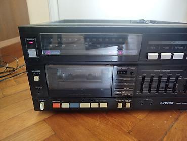 Zvučnici i stereo sistemi: Stari retro Fisher radio stara linija vintage. Nema poklopac,ruka sa — 16