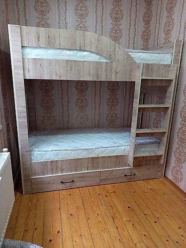 Ev və bağ: Oğlan və qız üçün, Yeni, Çarpayı, Matras ilə, Siyirməli, Laminat — 2