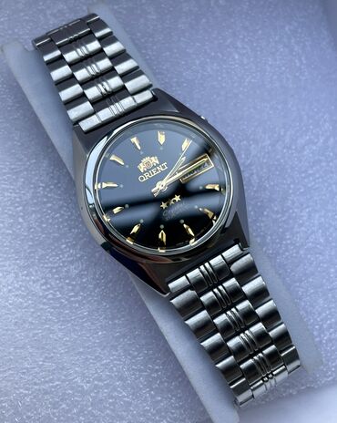 Qol saatları: İşlənmiş, Qol saatı, Orient, rəng - Gümüşü — 2