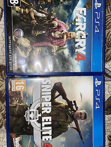 gta 4 xbox 360: Набор игр для PS4: **Far Cry 4** и **Sniper Elite 4 — 1