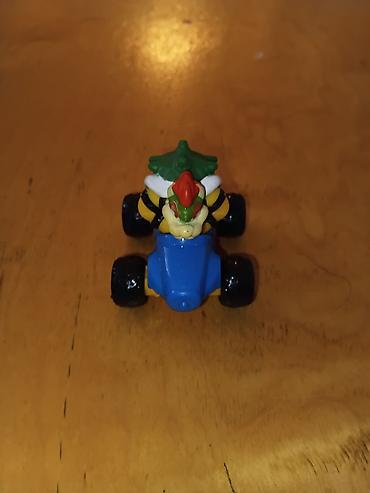 taxta oyuncaq: Oyuncaq fiqur-avtomobil: Bowser (Mario Kart üslubunda) - Material — 1