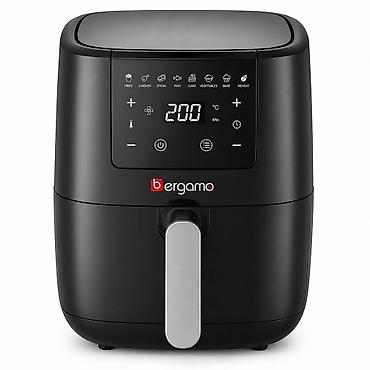 Məhsul №327 — Aerofritür Bergamo BG-AF2814IBS5D, Qara, 1300 Vt -