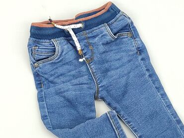 kurtki chłopięce wiosenne: Denim pants, F&F, 3-6 months, condition - Very good