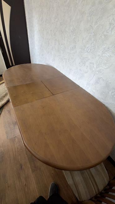 study table: Обеденный гарнитур в классическом стиле: овальный стол и стулья - — 7