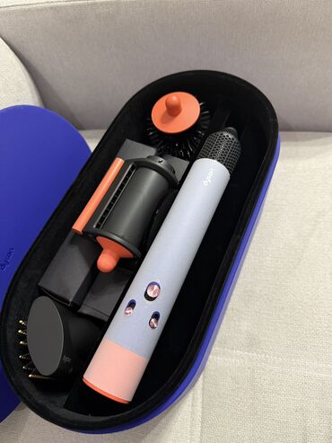 Мультистайлеры: Мультистайлер Dyson, Для волнообразной укладки, Для выпрямления, Круглая щетка