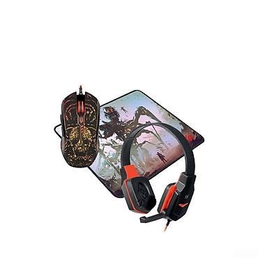 Defender	Nemesida MHP-128 Gaming combo, Mouse+Mousepad+Headset 🟢