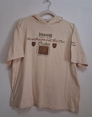 Majice kratkih rukava: Ženska garderoba – set majica i bluza - Bela pamučna majica sa — 7