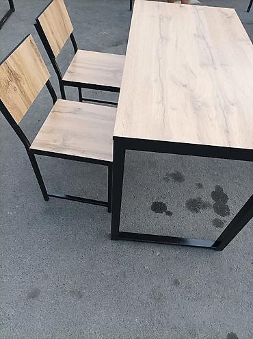 cha: Комплект офисной мебели, Новый, Стул, Стол, Платная доставка, Самовывоз, цвет - Бежевый — 5