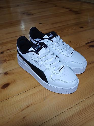 qadin idman geyimləri: Puma, Ölçü: 38, rəng - Ağ, Yeni — 1