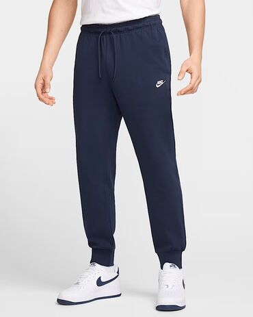 Брюки: Мужские брюки, M (EU 38), Nike, Новый, цвет - Синий, Бесплатная доставка, Самовывоз, Платная доставка
