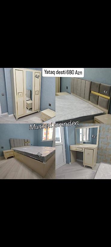 termo mebel: Yataq dəsti 680 AZN Sifarisle.Reng secimi var. Deste daxildir: 3 — 1