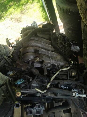 Крышки багажника и комплектующие: Двигатель Nissan Elgrand APE50 VQ35DE 03.2001 (б/у)