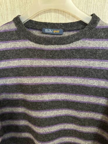Džemperi: GLOU - Kao nov vuneni muški džemper. Izuzetnog kvaliteta, topao — 2