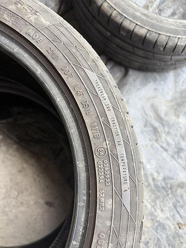 crow: Шины 225 / 45 / R 18, Лето, Б/у, Пара, Легковые, Япония, Bridgestone — 2