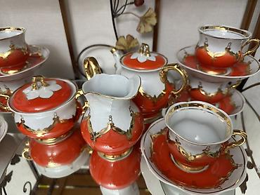 Наборы посуды: Яркий, нарядный, праздничный! Оригинальная форма предметов и обилие — 5