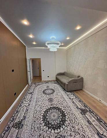1 bedroom: 1 комната, 46 м², Аламедин-1 мкр 2 этаж, Евроремонт — 5