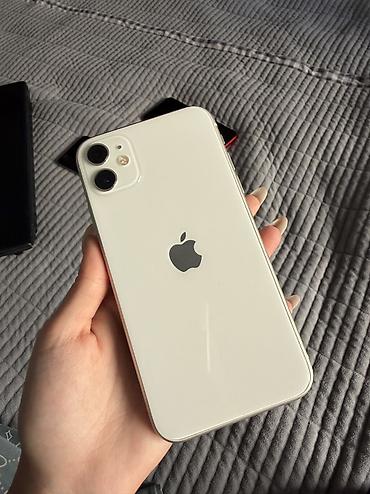IPhone 11, Б/у, 64 ГБ, Белый, 82 % at lalafo.kg IPhone 11, Б/у, 64 ГБ, Белый, 82 %