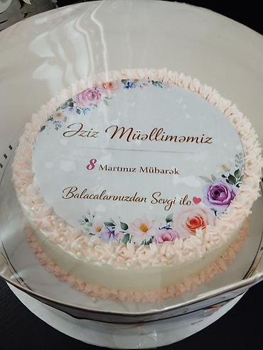 Qida məhsulları: Ev şirniyyatları və tortlar – sifarişlə hazırlanır - Ev şəraitində — 4