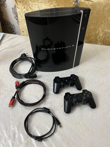 PS3 (Sony PlayStation 3): Playstation 3 fat model ideal vəziyyətdə.Ev şəraitində işlənib heç bir