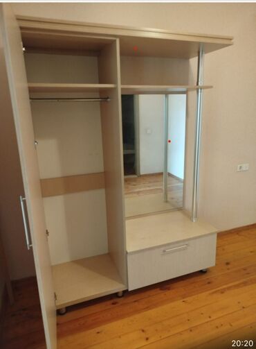 papaq səkilləri: Açılan, 1 qapı Düz dolab, Dəhliz dolabı