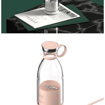 Blenderi, mikseri: Prenosivi mini blender za smoothie/sok – bočica sa ugrađenim noževima — 14