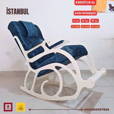 Kreslolar: Yeni, Kreslo-kaçalka, Parça, Kredit var, Şəhərdaxili pulsuz çatdırılma — 10