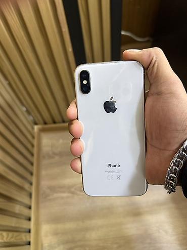 IPhone X, 256 GB, Gümüşü, Face ID