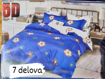 Posteljina: Posteljine matirani satenski pamuk Set sadrzi 7 delova: Cena: 3200 din — 4