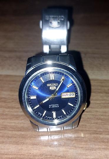 saat iphone: Seiko 5 avtomatik qol saatı - Model: Seiko 5, Ref. SNXS79J1 (Cal — 1