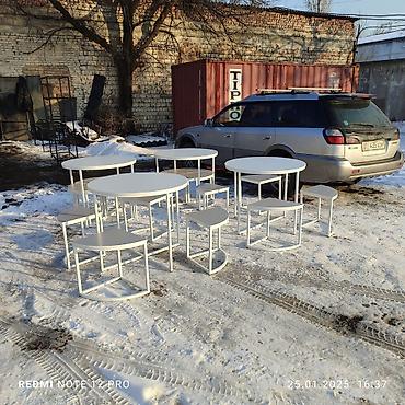 Кухонные столы и стулья: Кухонный стол и стул, Новый, Самовывоз, Бесплатная доставка, Платная доставка — 20