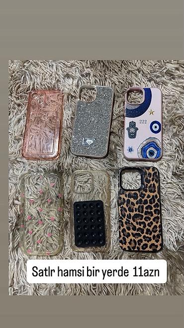 a10s kabro: IPhone üçün 6 ədəd telefon qabı dəsti. - Şəffaf çəhrayı kabro (kamera — 1