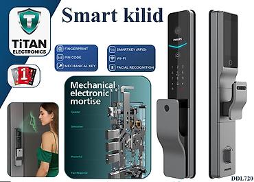 smart lock qw: Philips Smart kilid DDL720 ☑️Açılma Metodları ✅Üz tanıma ✅Barmaq izi — 1