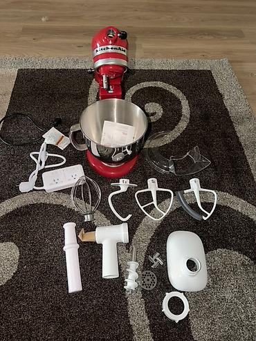 bosch миксер планетарный: Планетарный миксер KitchenAid “ ARTISAN “в красном цвете с чашей из — 1