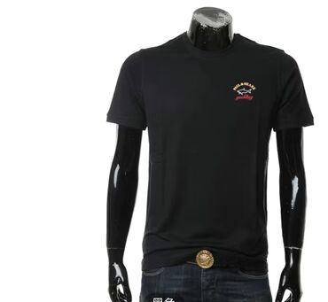 мужские футболки из вискозы: Футболка L (EU 40), цвет - Черный