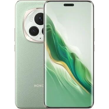 колдонулган муздаткыч: Honor Magic, Б/у, 512 ГБ, цвет - Зеленый, 1 SIM, 2 SIM, eSIM